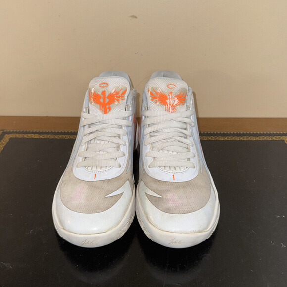 Puma Lamelo Ball MB.02 Jr Gorange Grey Orange 378358 02 Gradeschool Gs Size 5Y - Picture 2 of 5